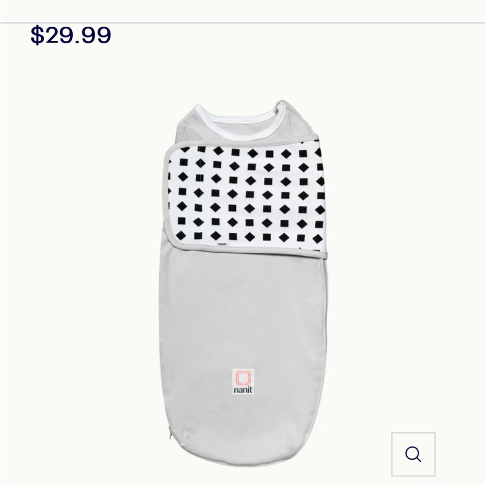 COPY - Nanit swaddle with attached breathing band